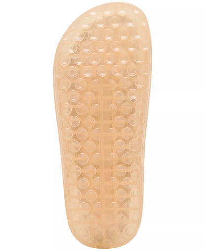 Double-Band Jelly Footbed Sandals